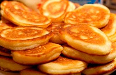 Оладьи на кефире