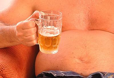 Пивной живот