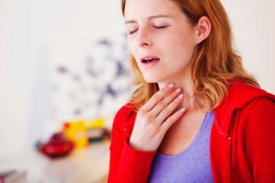 Боль при ожоге слизистой