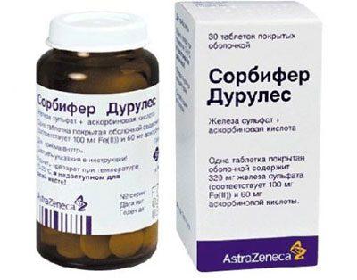 Препарат на основе железа