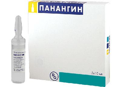 Препарат панангин