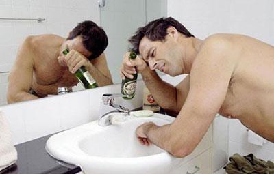 Тошнота при алкогольном отравлении