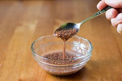 Замачивание льна