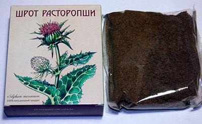 Шрот расторопши