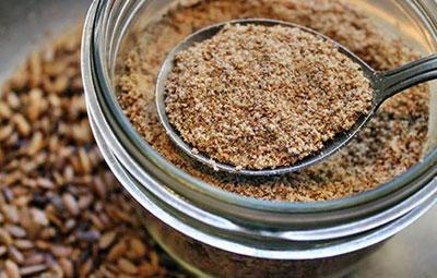 Измельченные семена расторопши