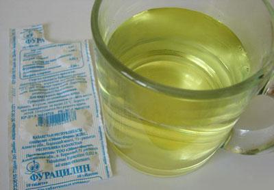 Раствор фурацилина