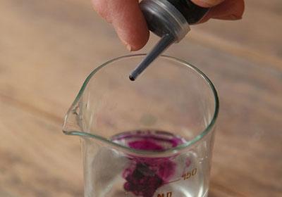 Приготовление раствора марганцовки