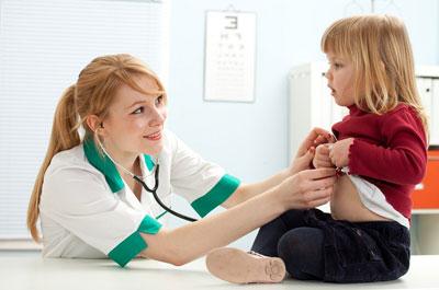 Ребенок у врача