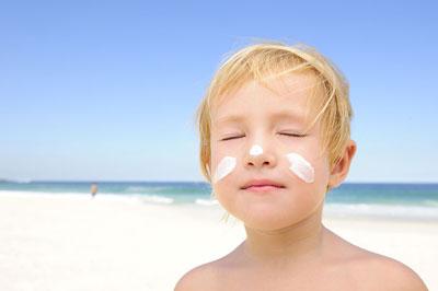Ребенок на солнце