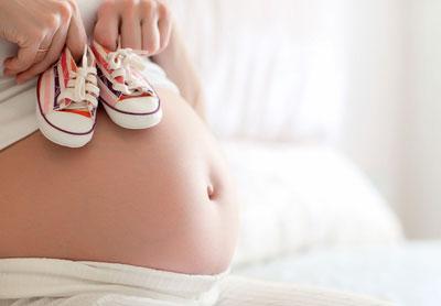 Живот на последнем сроке беременности