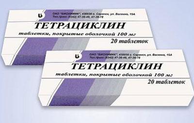 Препарат тетрациклин