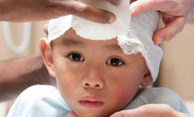 Травма головы у ребенка