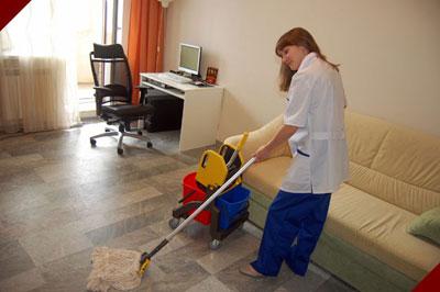 Уборка в проветриваемом помещении