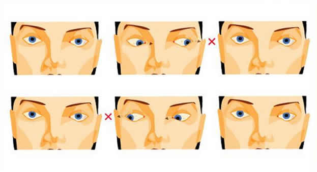 близорукость упражнения