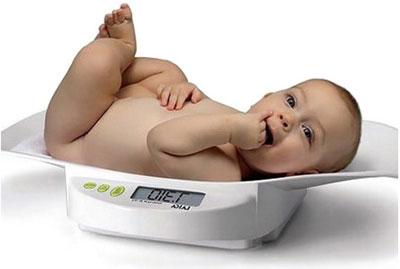 Определение веса ребенка