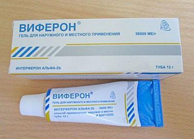 Гель виферон