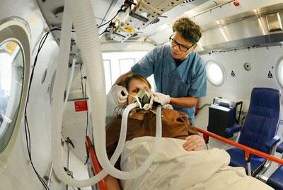 Насыщение организма кислородом