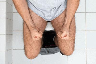 Запор у мужчины